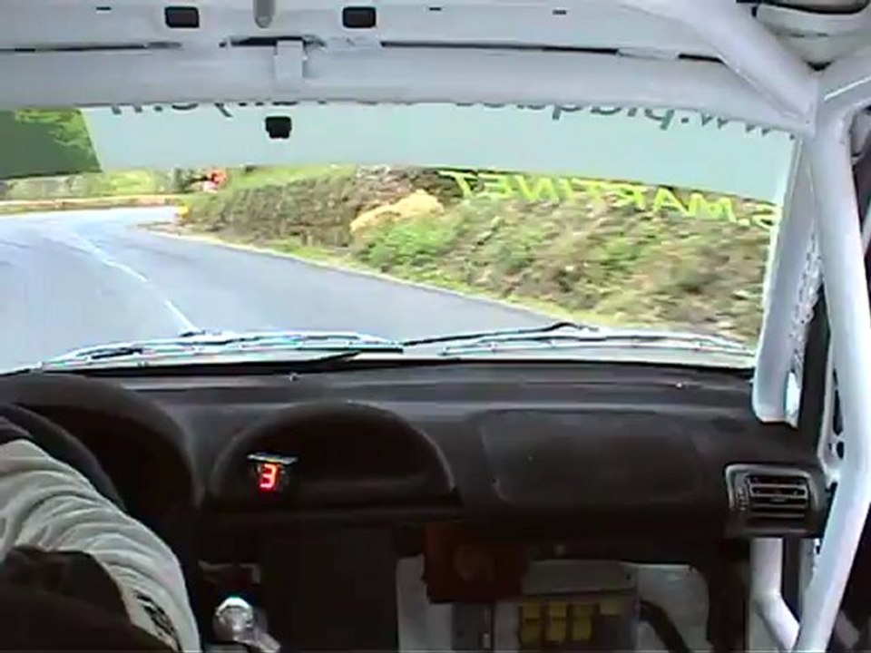 MARTINET stephane , course de cote d'Autun 2012 , clio RS f2000