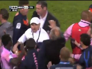 Bagarre générale lors de la rencontre ETG FC/Montpellier