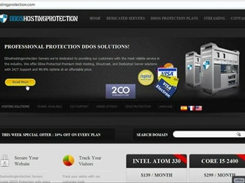 DDoS Hosting Solution | ddoshostingprotection.com