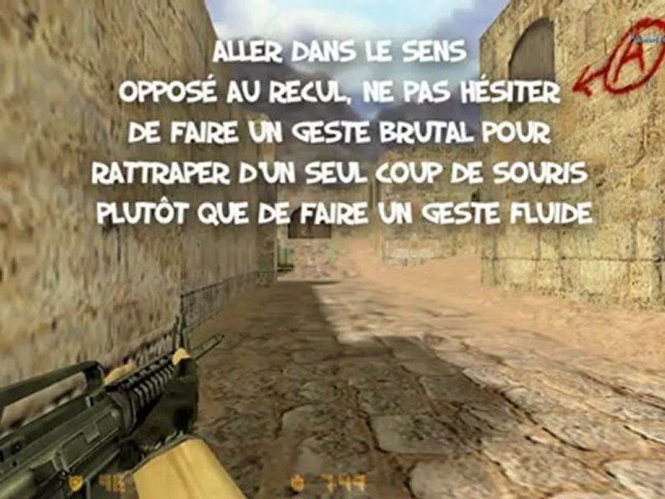 [Millenium Rush] PgunMan et Pepito Bleu -  Tuto CS 1.6 - Avoir du recul c'est bien !