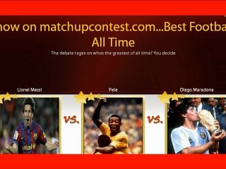 Pele Vs Lionel Messi Vs Diego Maradona