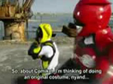 Akibaranger henshin and roll call