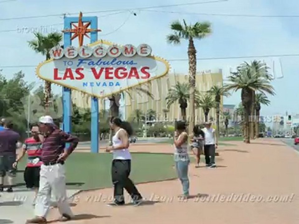 Free 4K Stock Footage: Time Lapse "Welcome to Las Vegas" sing by BottledVideo.com