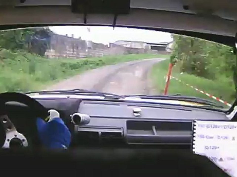 rallye du quercy 2012 N°93 es3 sortie de route