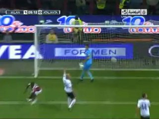 www.dailygoalz.com -  AC Milan vs Atalanta 1-0 Ali Sulley Muntari
