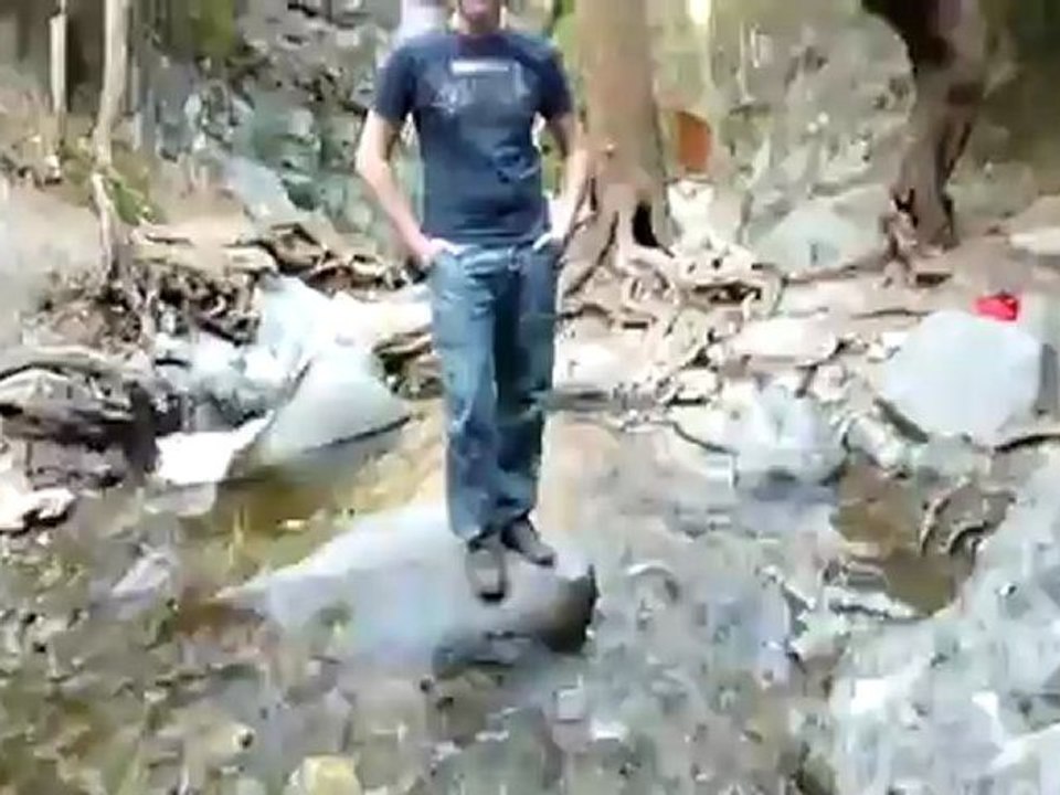 Platres waterfall - YouTube