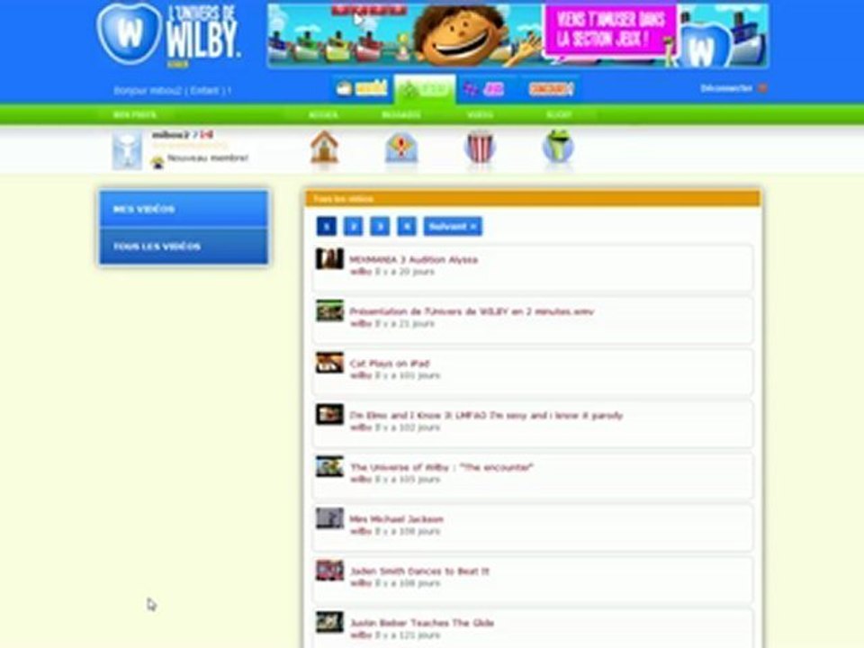 Videos educatifs pour enfants - L'Univers de Wilby - Videos educatifs