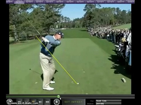 golf swing plane trainer