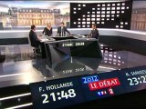 Hollande attaque sur le bilan de Sarkozy au sujet de la dette
