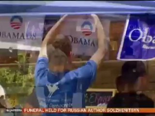 Young Americans take up the political fight - 06 August 08