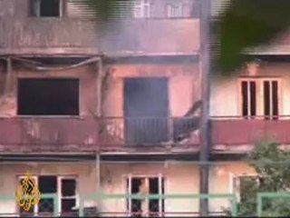 On the road near the South Ossetian border - 10 Aug 08