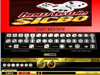 Best Sic Bo System Make money playing online Sic Bo