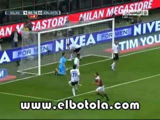 أهداف مقابلة الميلان 0.2 اتلانتا