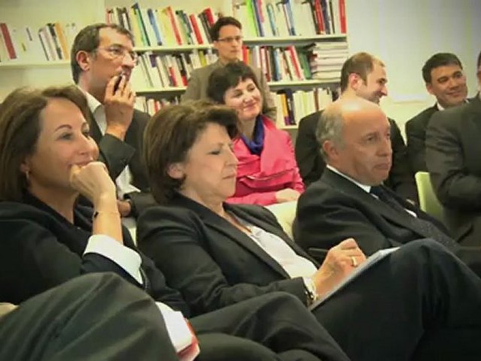 Ambiance au Siège du PS lors du débat du second tour
