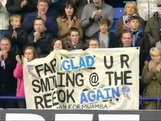 Muamba comes back to Bolton stadium