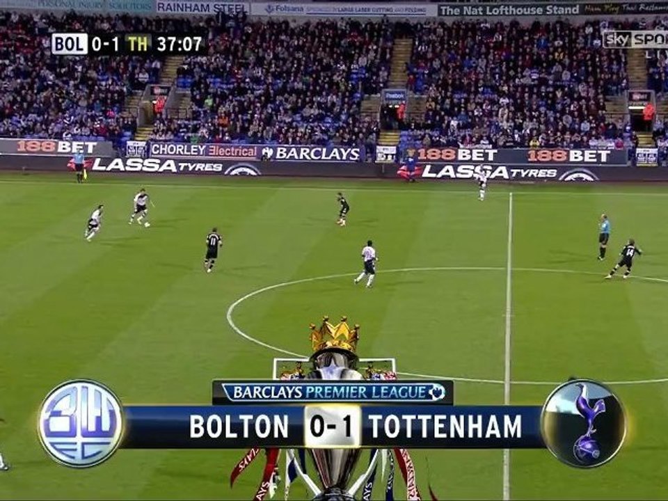 bolton v tottenham 0-1 modric hd