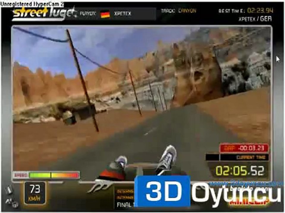 3D Sokak Kızağı - 3D Oyunlar 3DOyuncu.com