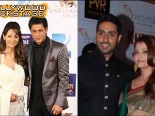 Shahrukh Khan & Abhishek Bachchan's HAPPY REUNION