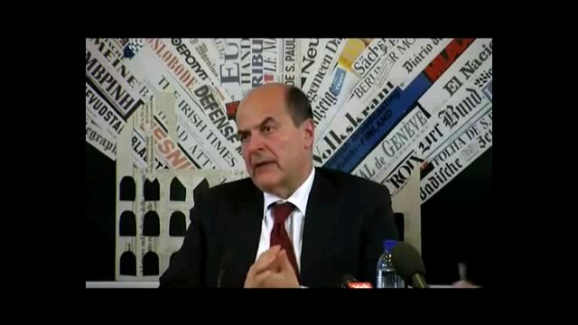 Bersani - Il Pd ha marchio da valorizzare, il Pdl vuole distruggere il suo (02.05.12)