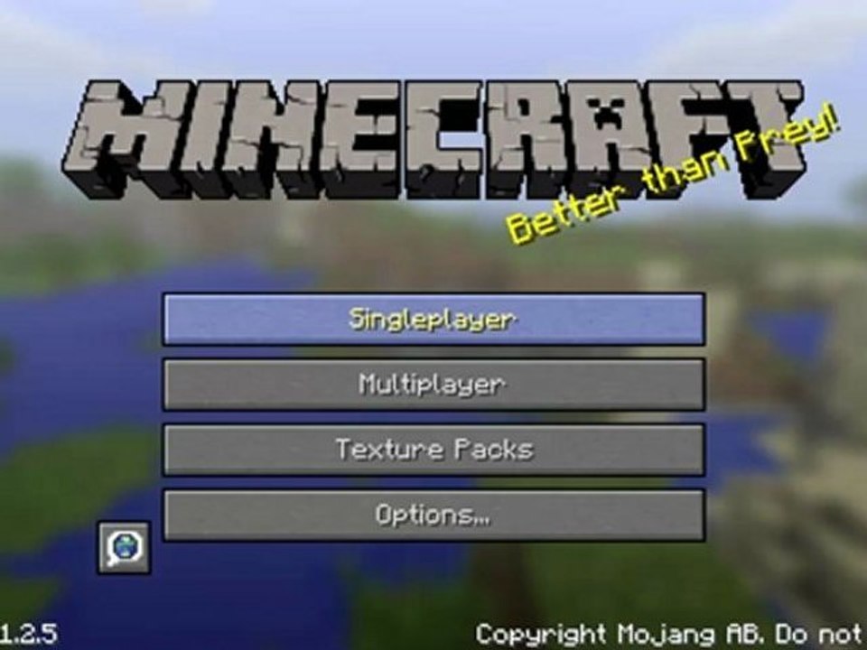 ✔Minecaft 1.2.5 + Updater Free Download.