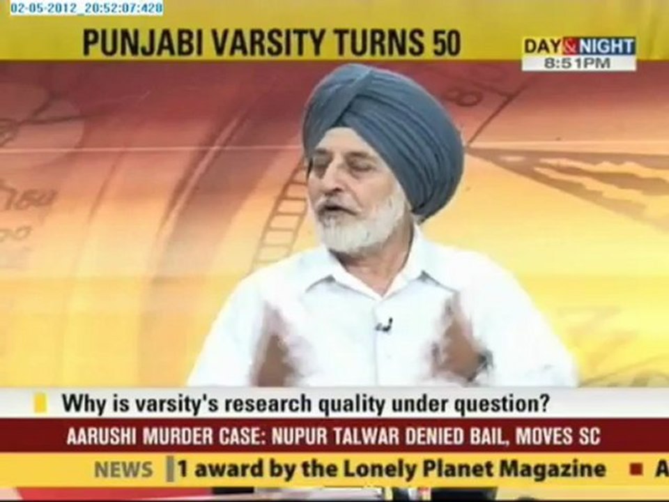 Prime Punjabi Varsity Turns 50 02 May 2012 Part 2