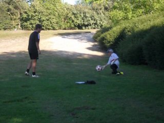 Ptit entraînement de Gardien pour mon Nolann