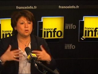 "Hier soir, la France a trouvé son président" (Martine Aubry)