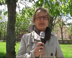 Martine Millet candidate 2012 du Front de Gauche dans l'Yonne