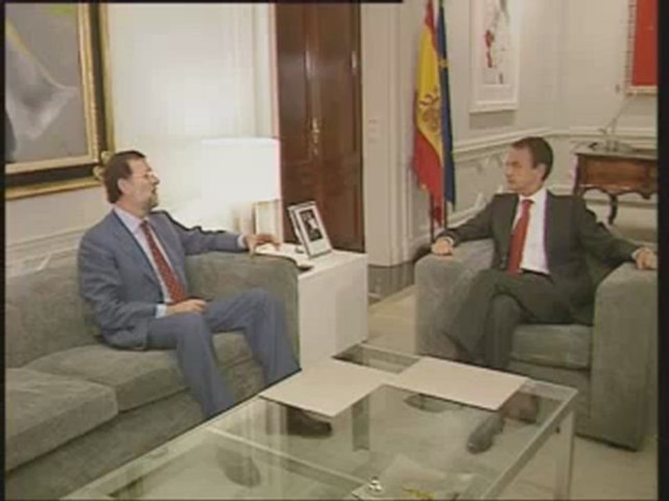 Rajoy llega a La Moncloa