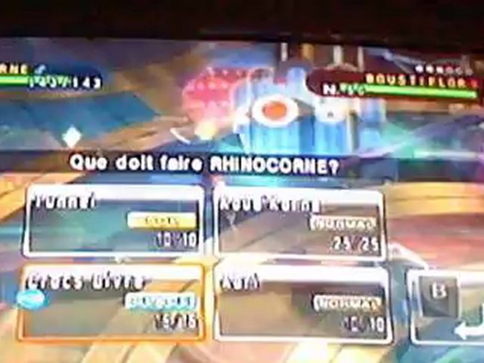 Pokémon battle révolution. (02) Sandrine VS John