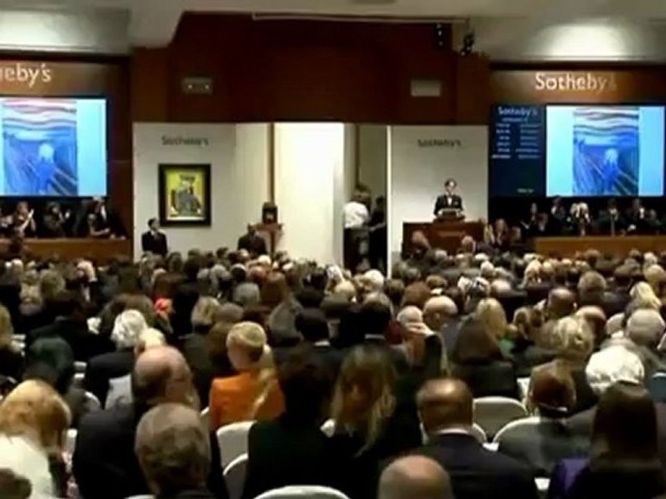 "The Scream" goes for $120m