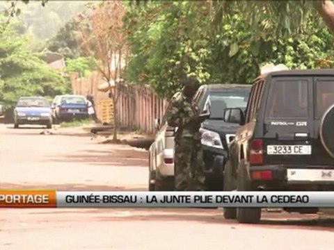 Guinée-Bissau, la junte plie devant la CEDEAO