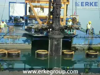 Erke Group, SEMW D-46 Diesel Hammer İskenderun Port