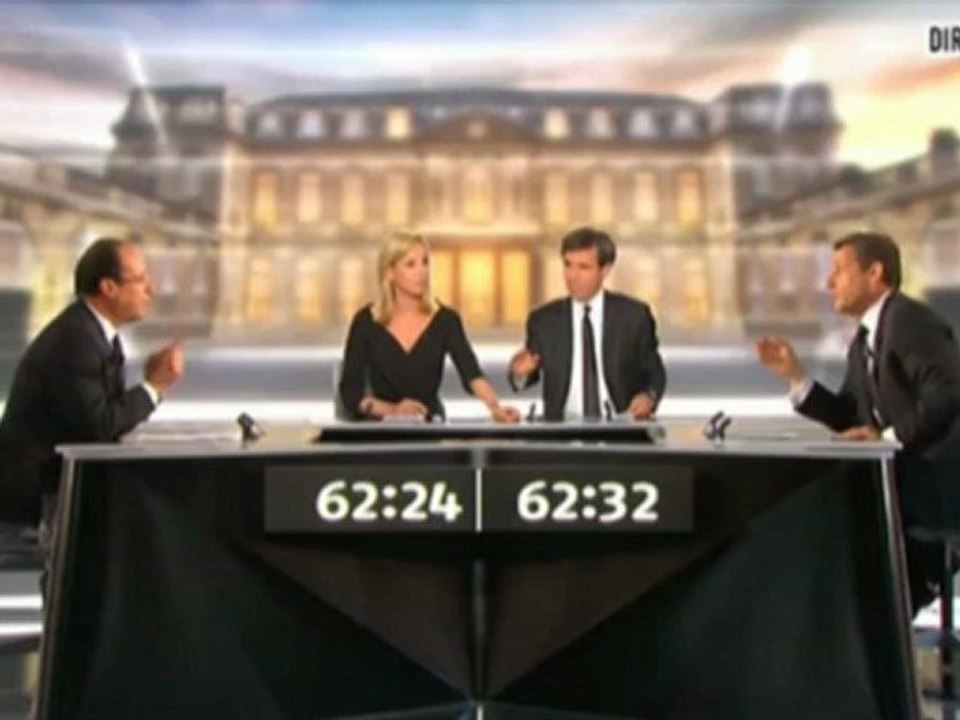 Débat Hollande - Sarkozy : piques et piques et petit clash