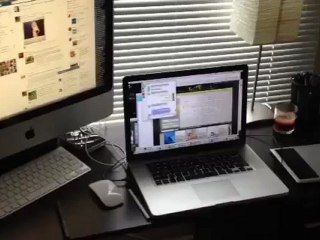 Surprise à la fenêtre