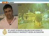 Video emerges of Marriott bombing - 21 Sept 08