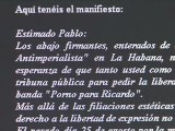 Loquillo pide la libertad de Gorki