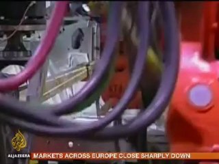 Politic protest invades Wall Street - 17 Oct 08