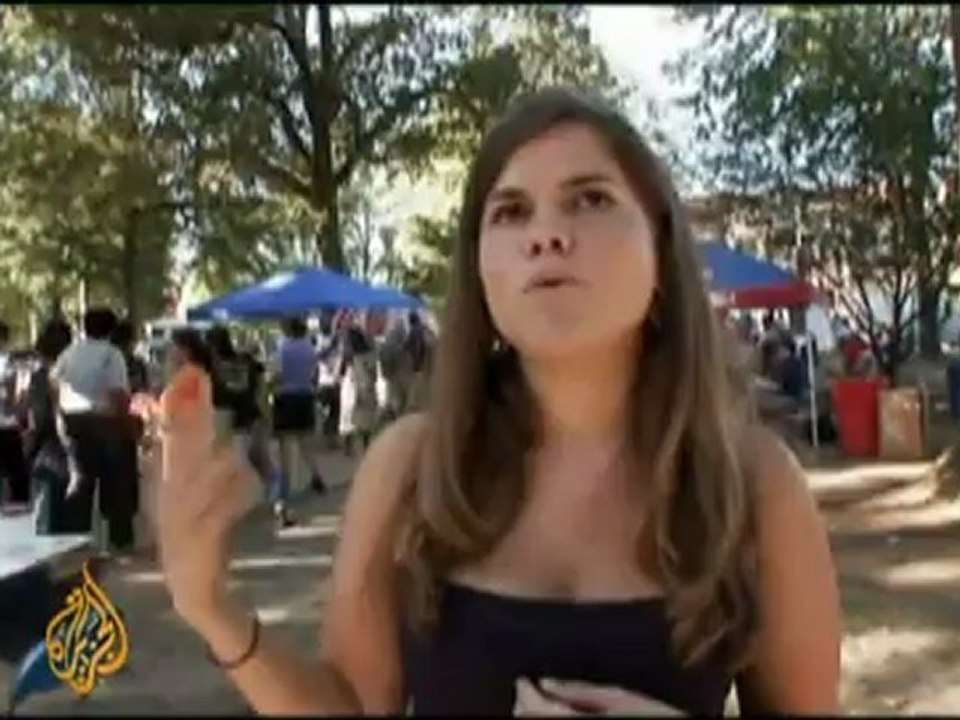 Spotlight turned on US youth vote - 19 Oct 08