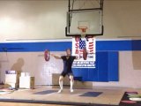 An Acrobat Does Weightlifting