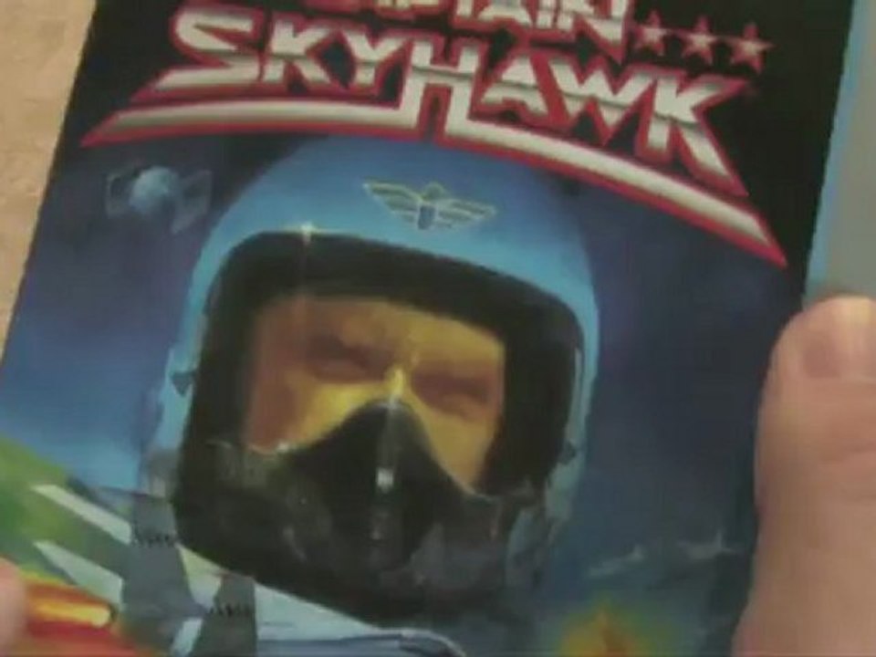 CGR Packaging Review - CAPTAIN SKYHAWK for NES box and cartridge