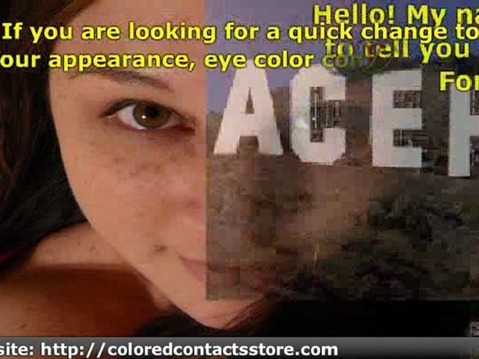 Color Contact Lenses For a Fresh New Look