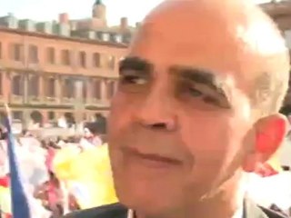 Kader Arif au meeting de Toulouse