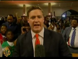 Atlanta GA celebrates Obama triumph - Nov 5 2008