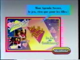 Publicité Mon Agenda Secret Habourdin 1992