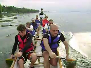 Dragon boat Thonon _ Le Messager