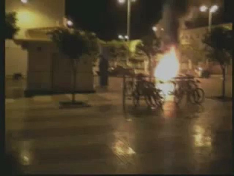 Disturbios en Roquetas