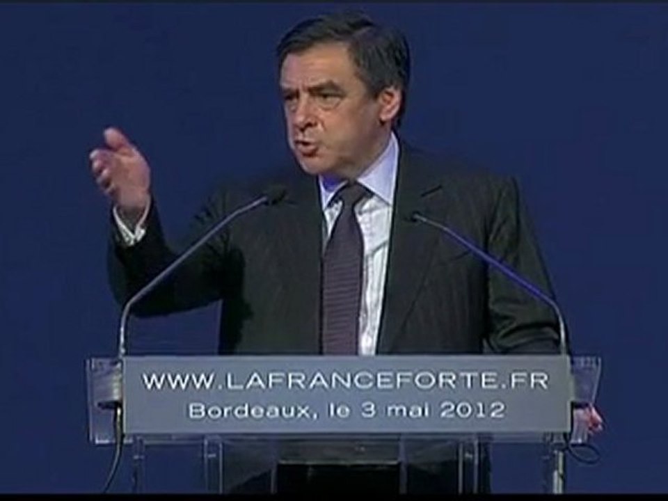 Faire gagner la France, Fillon à Bordeaux
