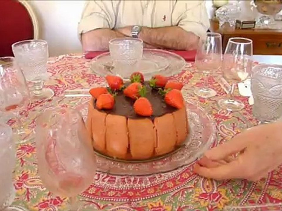 Charlotte au chocolat