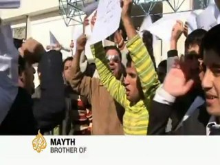 Iraqis rally in support of Bush's attacker - 16 Dec 2008